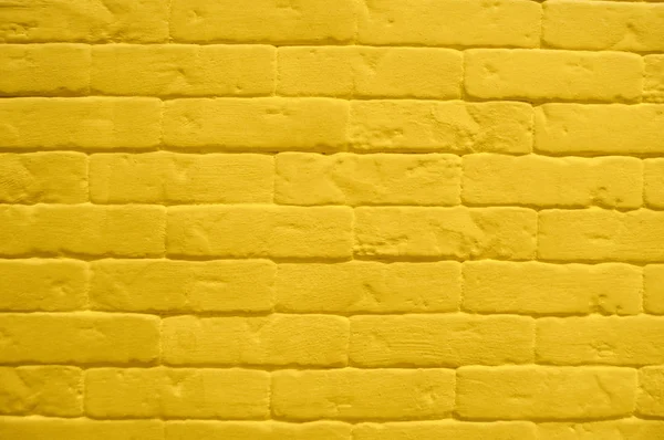 Nahaufnahme Von Modernen Gelben Ziegeln Wandtextur Hintergrund — Stockfoto