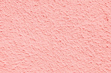 Mercan renk dekoratif sıva duvar. 2019 kavramı rengini.