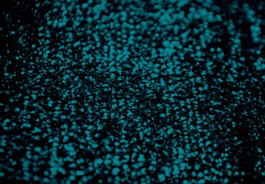 Ayrıntılar yanıp sönen ile mavi ışıltılı parıldayan arka plan. Gerçeküstü renkleri.