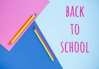 Kırtasiye seti. Okul konseptine dönelim..