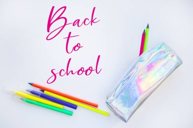 Kırtasiye seti. Okul konseptine dönelim..