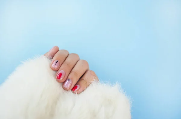 Concepto de manicura con copyspace . — Foto de Stock