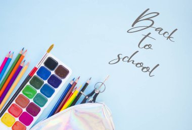 Kırtasiye seti. Okul konseptine dönelim..