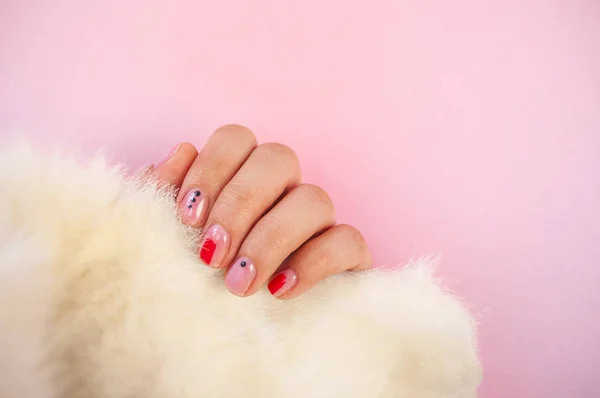 Concepto de manicura con copyspace . — Foto de Stock