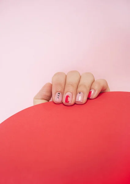 Concepto de manicura con copyspace . — Foto de Stock