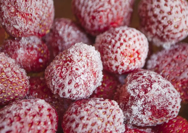 Frische reife Erdbeeren. — Stockfoto