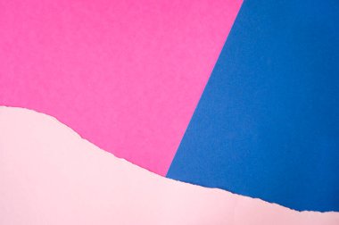 Parlak pembe, pastel pembe ve klasik mavi arka plan. Parlak renkli arkaplan.