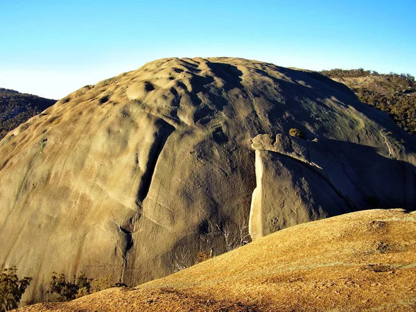 Monolit Rock Formáció Néven Ismert Kopasz Rock Világ Második Legnagyobb — Stock Fotó