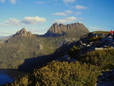 Magestic Cradle Mountain intasmania Avustralya bulunan