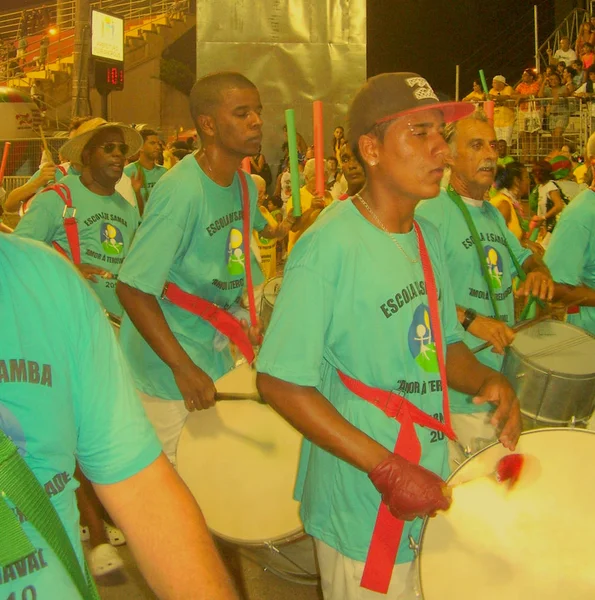 Florianópolis Ciy Center Santa Catarina Brasil 28Th Novenber 2009 Bateristas — Fotografia de Stock