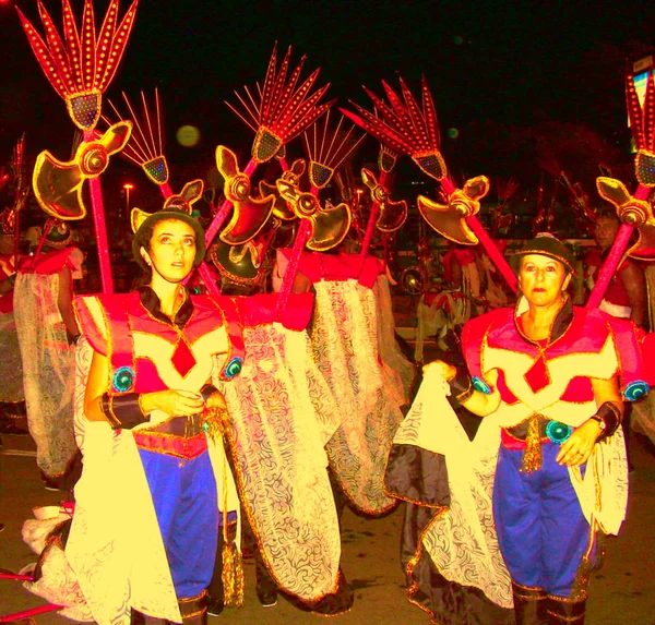 Florianopolis Ciy Merkezi Santa Catarina Brasil 28Th Novenber 2009 Katılımcılar — Stok fotoğraf