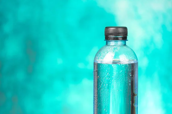Garrafa Água Potável Azul — Fotografia de Stock