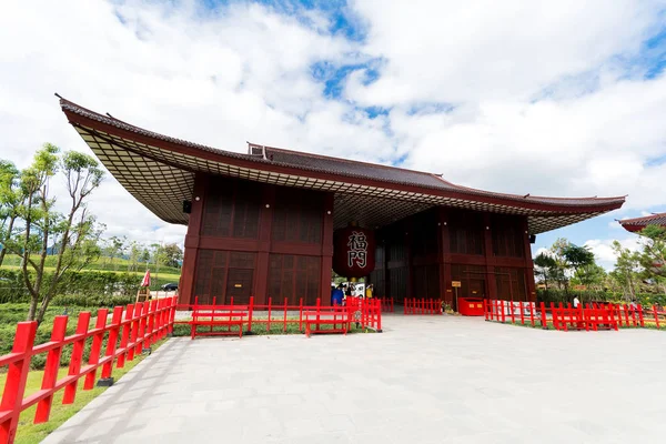 CHIANG MAI THAILAND - 16 de dezembro de 2018: Hinoki land Landmark at Chaipr — Fotografia de Stock