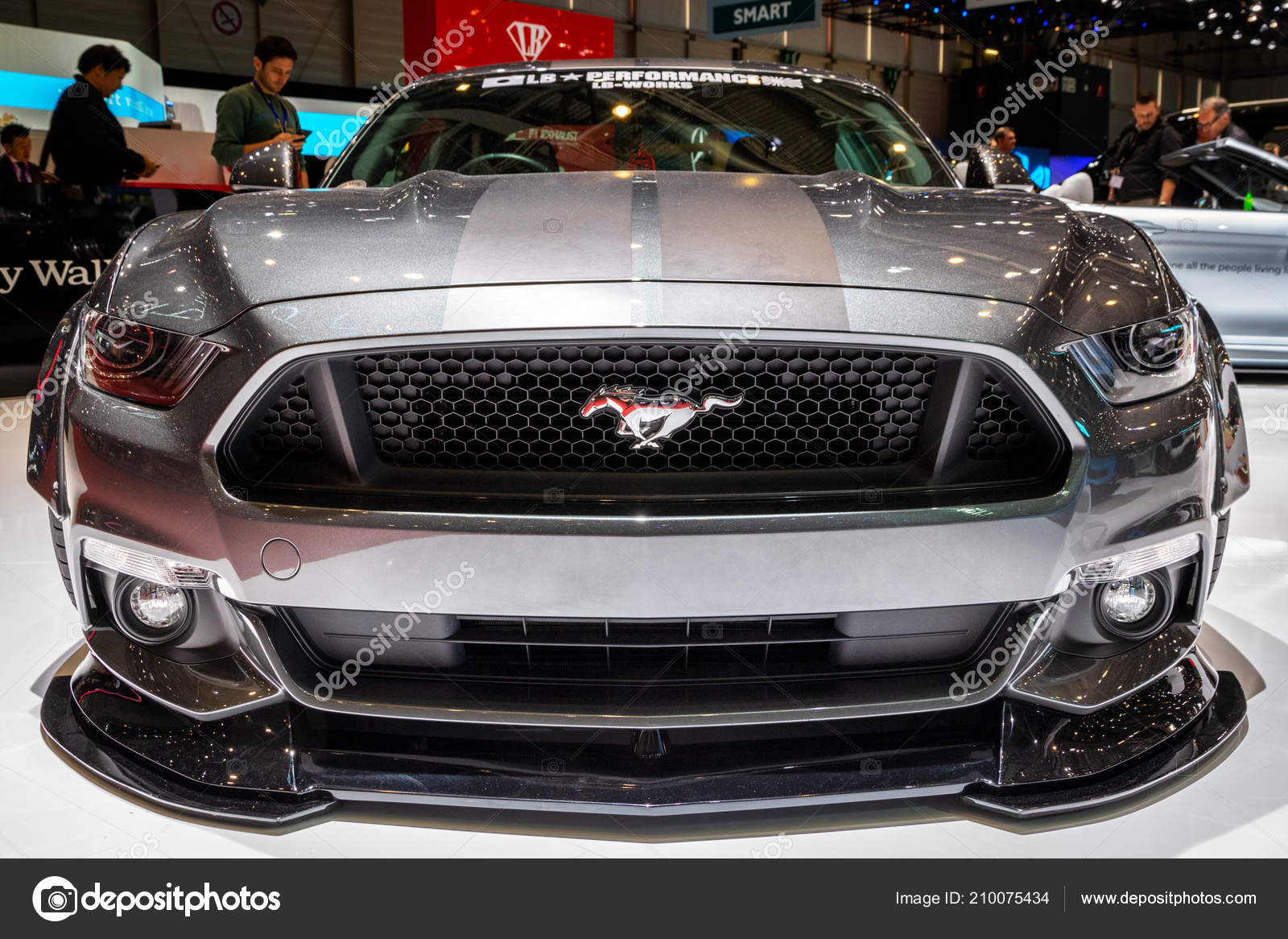 Geneva Switzerland March 2018 Ford Mustang Sports Car Showcased 88th Stock Editorial Photo C Foto Vdw 210075434