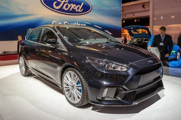 Amszterdam Április 2015 Ford Focus Autó Autorai Autószalonon Bemutatott — Stock Fotó
