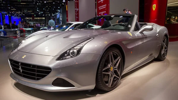 Frankfurt Allemagne Sep 2015 Ferrari California Voiture Sport Présentée Salon — Photo