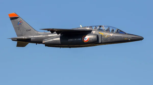 Gilze Rijen Ολλανδία Σεπ 2016 Γαλλική Πολεμική Αεροπορία Alpha Jet — Φωτογραφία Αρχείου