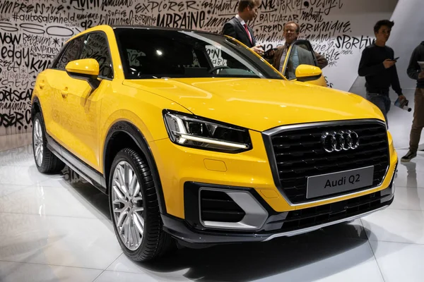 Bruselas Ene 2017 Audi Presentado Salón Del Automóvil Bruselas — Foto de Stock