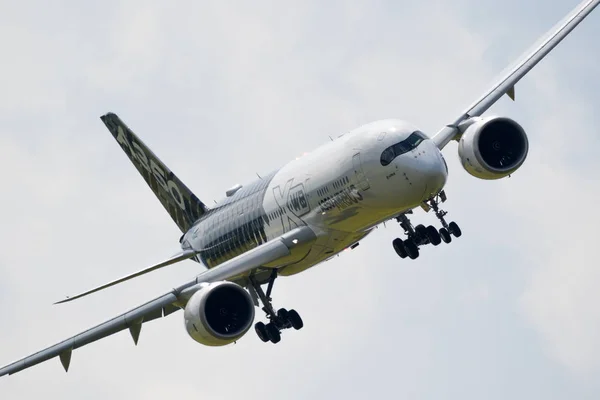 Berlin Apr 2018 Avião Passageiros Airbus A350 Xwb Voo Berlin — Fotografia de Stock