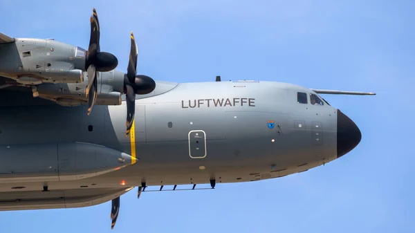 Wunstorf Germany June 2018 German Air Force Luftwaffe Airbus A400M — Stock Photo, Image