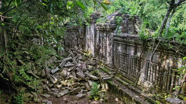 Ruined Part Temple Angkor Wat Complex Cambodia — Stock Photo, Image