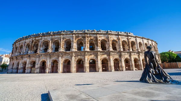法国南部尼姆的罗马圆形剧场 — 图库照片