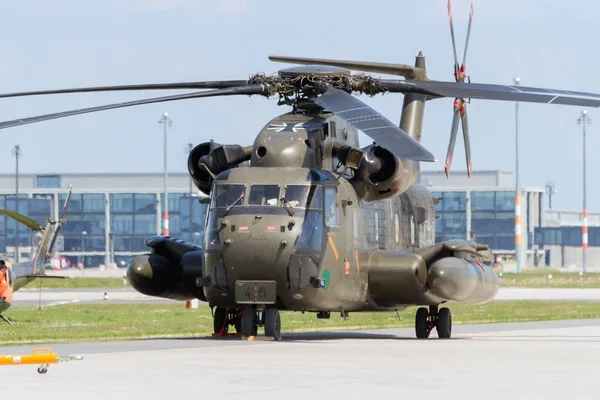 Berlín Alemania Mayo 2014 Ejército Alemán Sikorsky Helicóptero Transporte Exposición —  Fotos de Stock