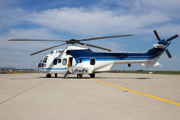 Берлин Мая 2014 Года Вертолет Eurocopter 532 Cougar Ввс Германии — стоковое фото