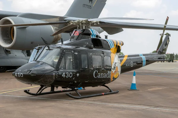 Fairford Wielka Brytania Lipca 2018 Śmigłowiec Bell 146 Griffon Kanadyjskich — Zdjęcie stockowe