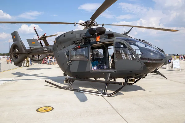 Wunstorf Allemagne Juin 2018 Hélicoptère Utilitaire Militaire Airbus H145M Armée — Photo