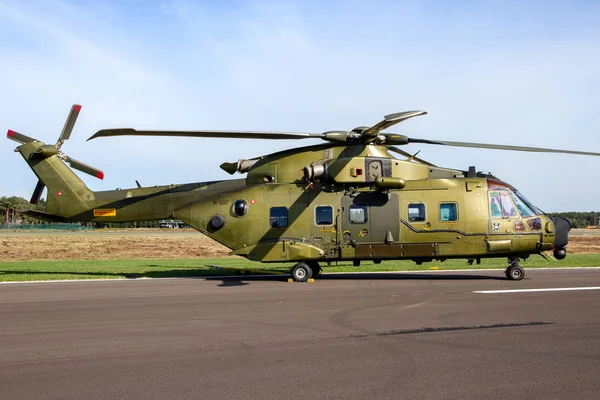 Kleine Brogel Belgien September 2018 Hubschrauber Der Königlich Dänischen Luftwaffe — Stockfoto