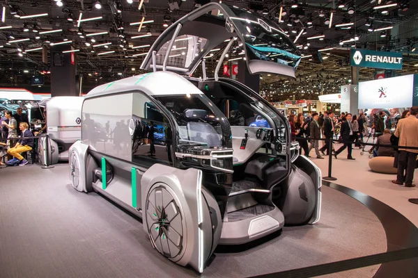 Paryż Października 2018 Renault Pro Concept Ciężarówka Przedstawione Paris Motor — Zdjęcie stockowe