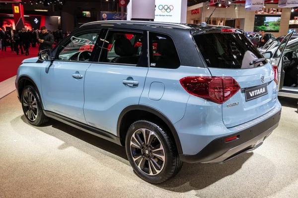 Париж Окт 2018 Новый Внедорожник Suzuki Vitara Представлен Парижском Автосалоне — стоковое фото