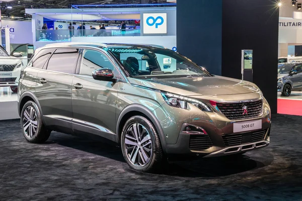 Paris Oct 2018 Peugeot 5008 Suv Car Showcased Paris Motor — Stock Photo, Image