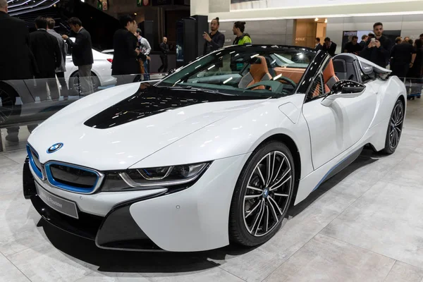 Paris Ekim 2018 Bmw Roadster Elektrikli Spor Paris Otomobil Fuarı — Stok fotoğraf