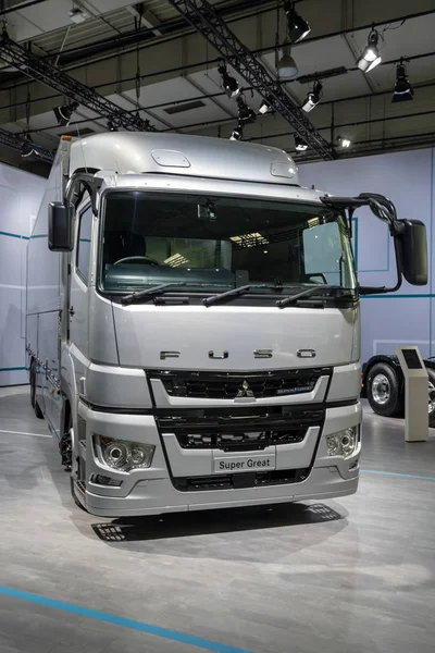 Hannover Γερμανία Sep 2018 Mitsubishi Fuso Super Great Βαρέων Επαγγελματικών — Φωτογραφία Αρχείου