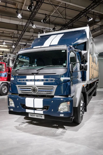 Αννόβερο Γερμανία Σεπ 2018 Mdt Ινδική Bharatbenz 1617R Φορτηγό Εσαία — Φωτογραφία Αρχείου