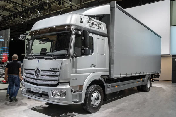 Hannover Německo Září 2018 Mercedes Benz Atego 1630 Truck Hannoveru — Stock fotografie