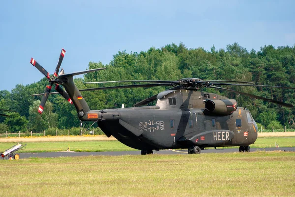 Rheine Bentlage Alemania Jul 2011 Helicóptero Transporte Sikorsky Fuerza Aérea —  Fotos de Stock