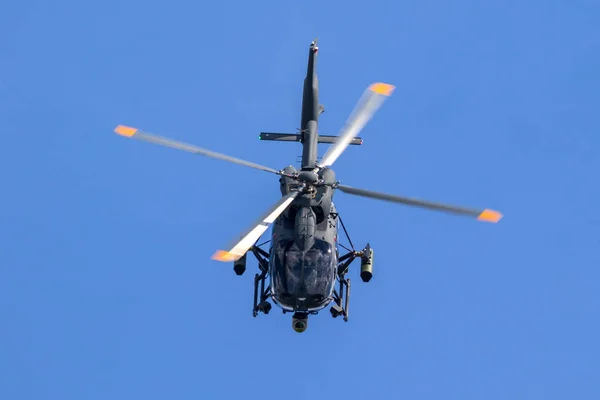 Nuevo Helicóptero Militar Airbus H145M Vuelo Salón Aéreo Berlín Ila —  Fotos de Stock