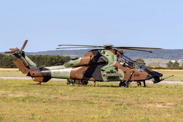 Fransız Ordusu Eurocopter Airbus 665 Kaplan Saldırı Helikopteri Nancy Hava — Stok fotoğraf