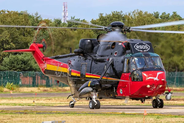 Kleine Brogel Bélgica Sep 2018 Belga Fuerza Aérea Sikorsky Sea —  Fotos de Stock