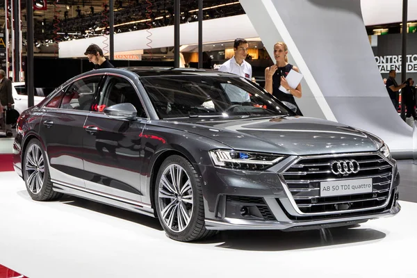 Paris Okt 2018 Audi Tdi Quattro Bil Presenterades Bilsalongen Paris — Stockfoto