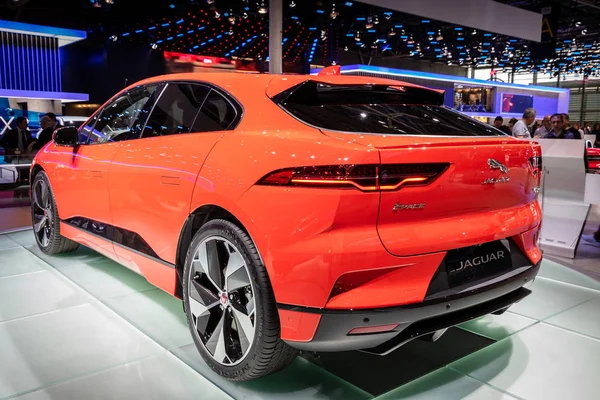 Paříž Říjen 2018 Jaguar Tempo Auto Představila Pařížském Autosalonu — Stock fotografie