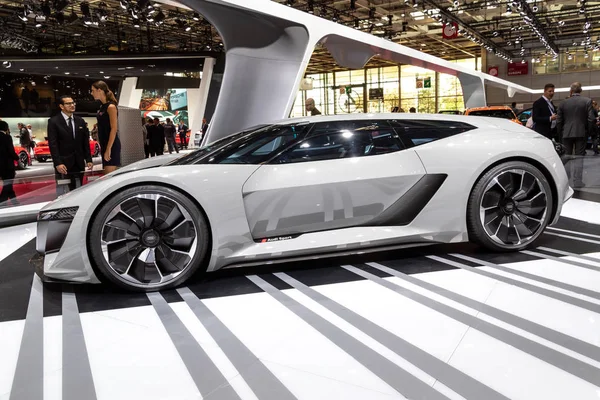 Paris Oct 2018 Audi Pb18 Tron Conceito Super Carro Revelado — Fotografia de Stock