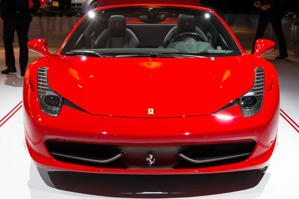 Amsterdão Abril 2015 Ferrari 458 Spider Autorai 2015 458 Substituiu — Fotografia de Stock
