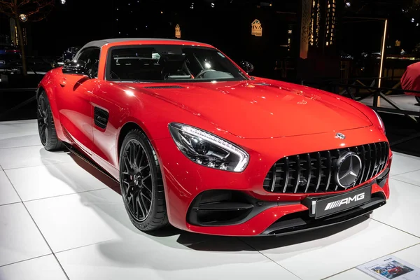 Mercedes-Amg Gt C Roadster spor araba — Stok fotoğraf