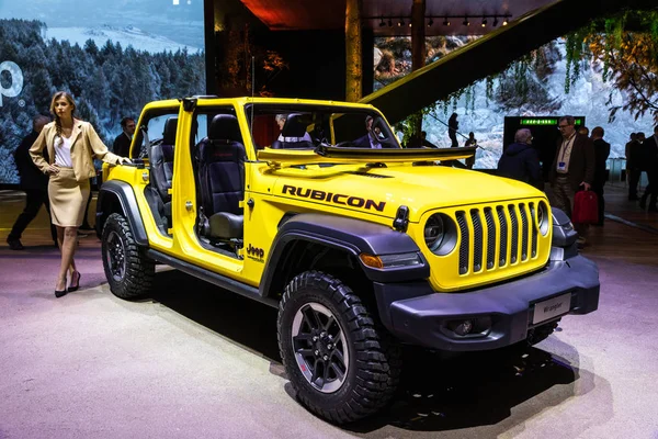 Jeep Wrangler Rubicon 4x4 coche — Foto de Stock