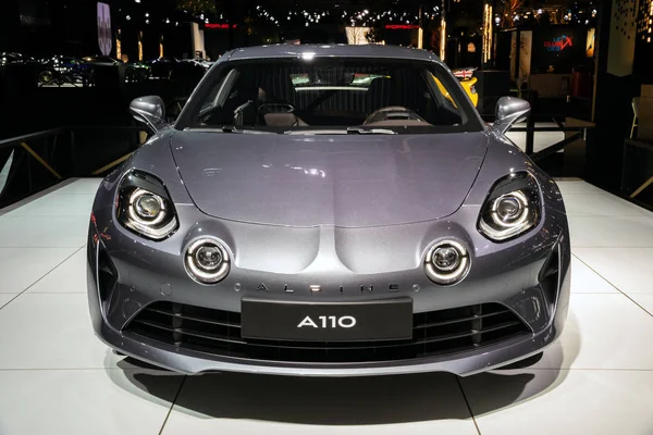 Alpine A110 sports car — Stock Photo, Image