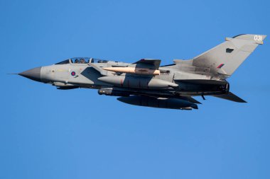 British Royal Air Force Tornado GR-4 bomber jet aircraft clipart